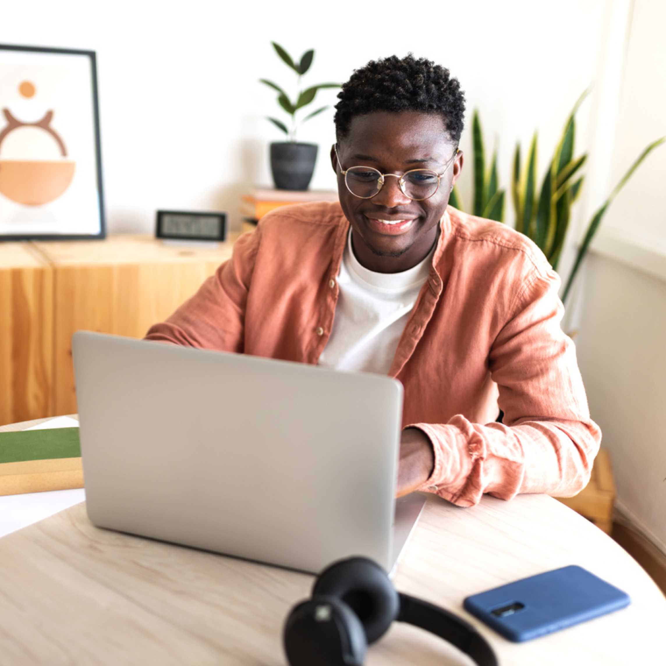 Woman looking at Phone